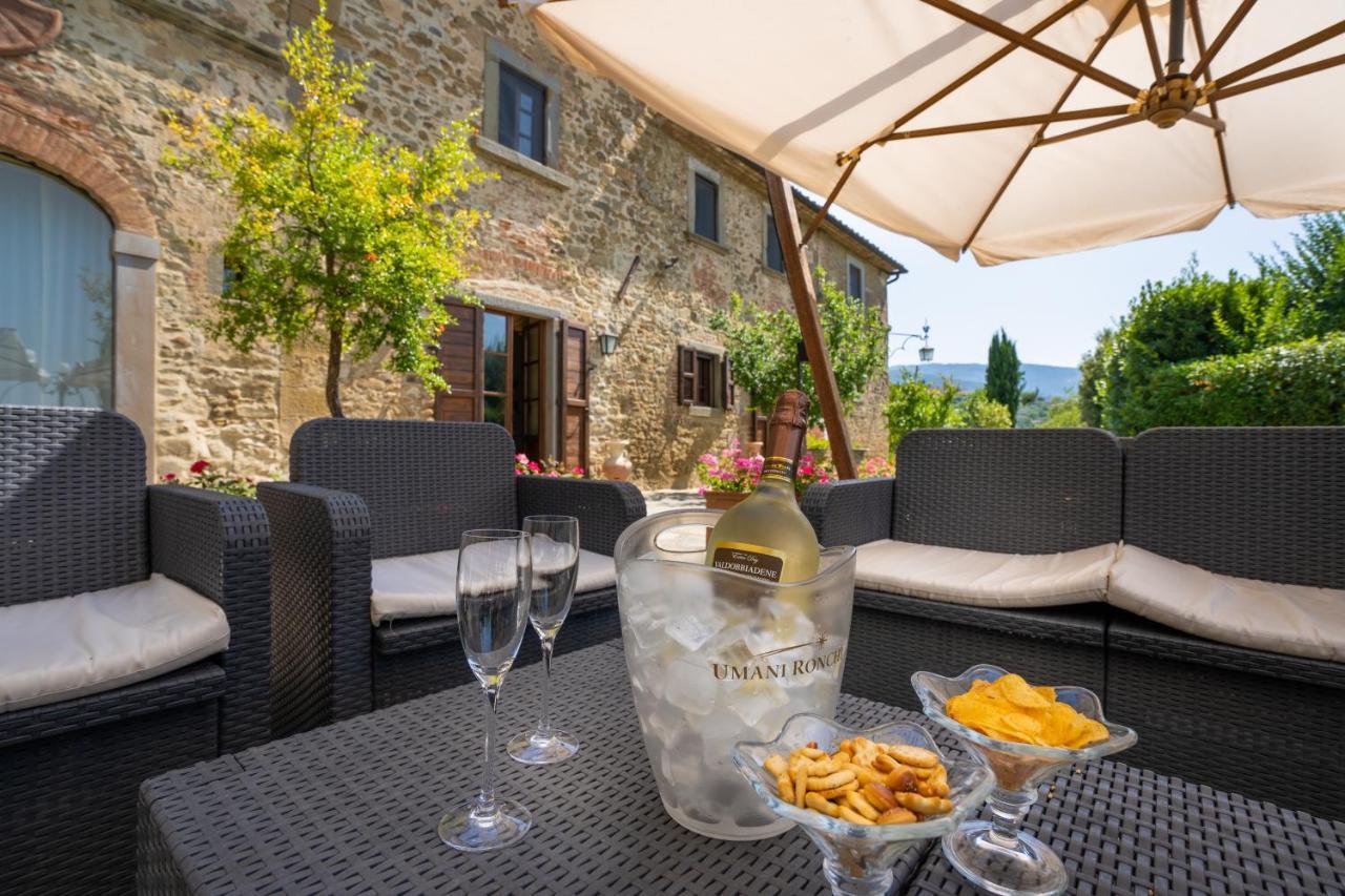 Villa Borgo San Pietro Cortona Ngoại thất bức ảnh